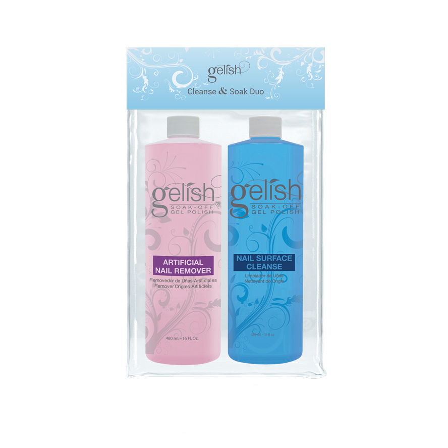 Nail Surface Cleanse + Soak Off Remover Pack