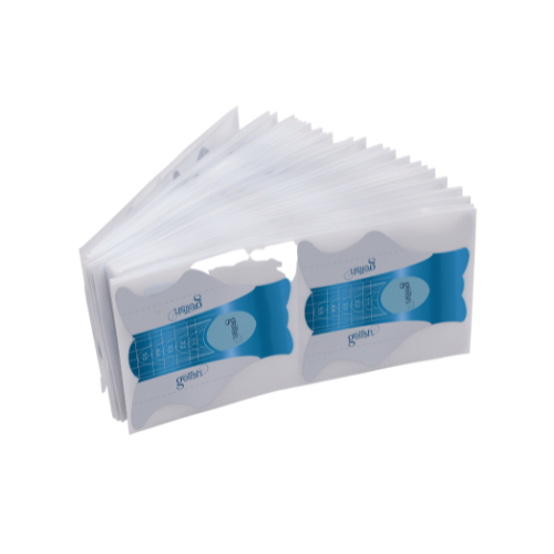 Perfetto Nail Forms - White 100CT